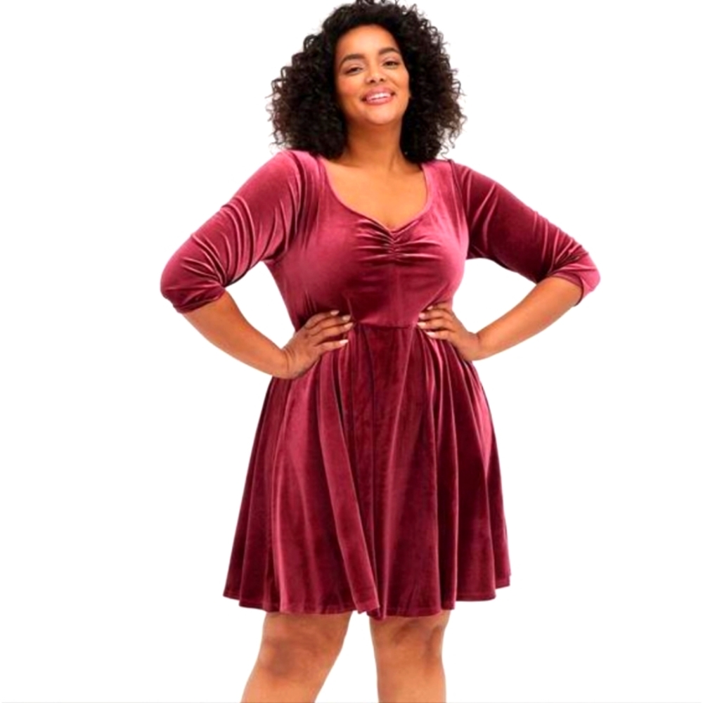 Torrid Velvet Dress